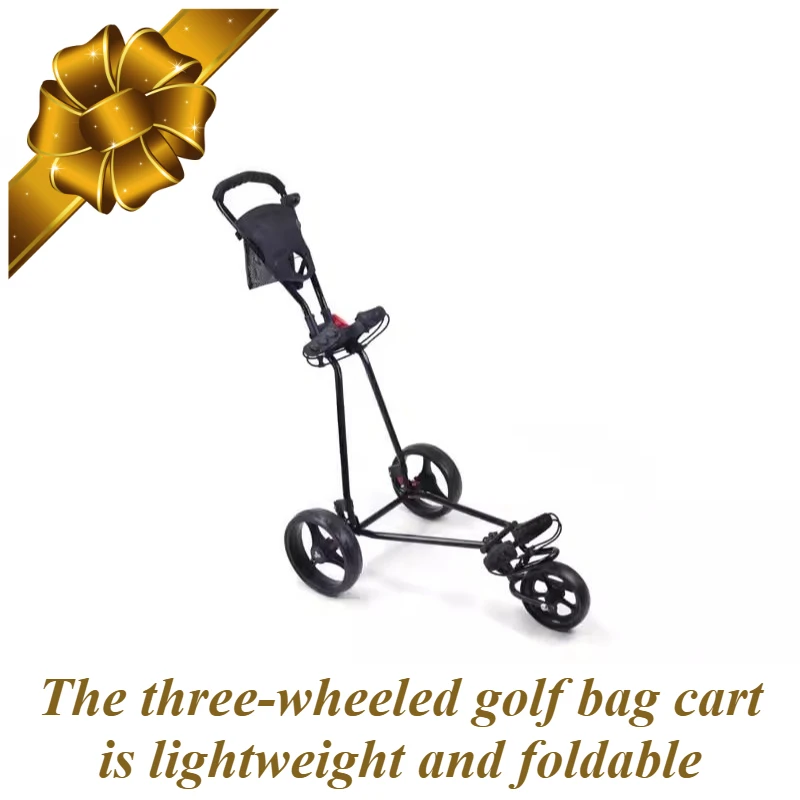Golf bag three-wheel cart foldable cart trolley trolley
Golf bag three-wheel cart foldable cart trolley trolley