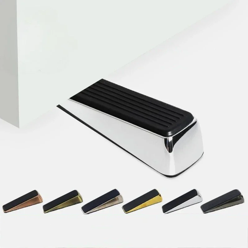 Nail-free Zinc Alloy Wedge Stop Door Stopper Rubber Hidden Door Holders Bronze Gold Black Bright Chrome Hardware
Nail-free Zinc Alloy Wedge Stop Door Stopper Rubber Hidden Door Holders Bronze Gold Black Bright Chrome Hardware