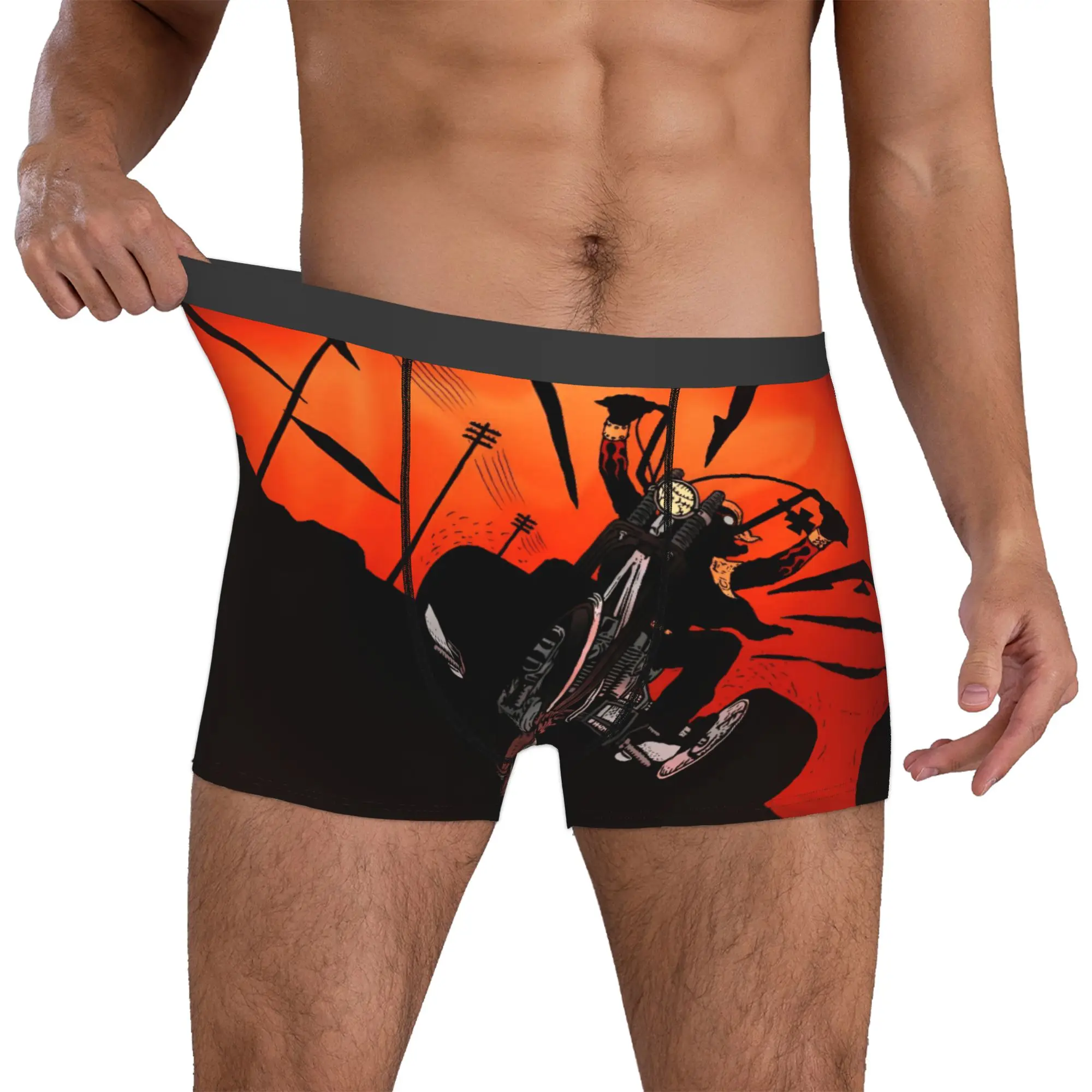 Custom Male Fashion Ghosts Anime Riders Underwear Fire Skeleton Boxer Briefs Stretch Shorts Panties Underpants
Custom Male Fashion Ghosts Anime Riders Underwear Fire Skeleton Boxer Briefs Stretch Shorts Panties Underpants