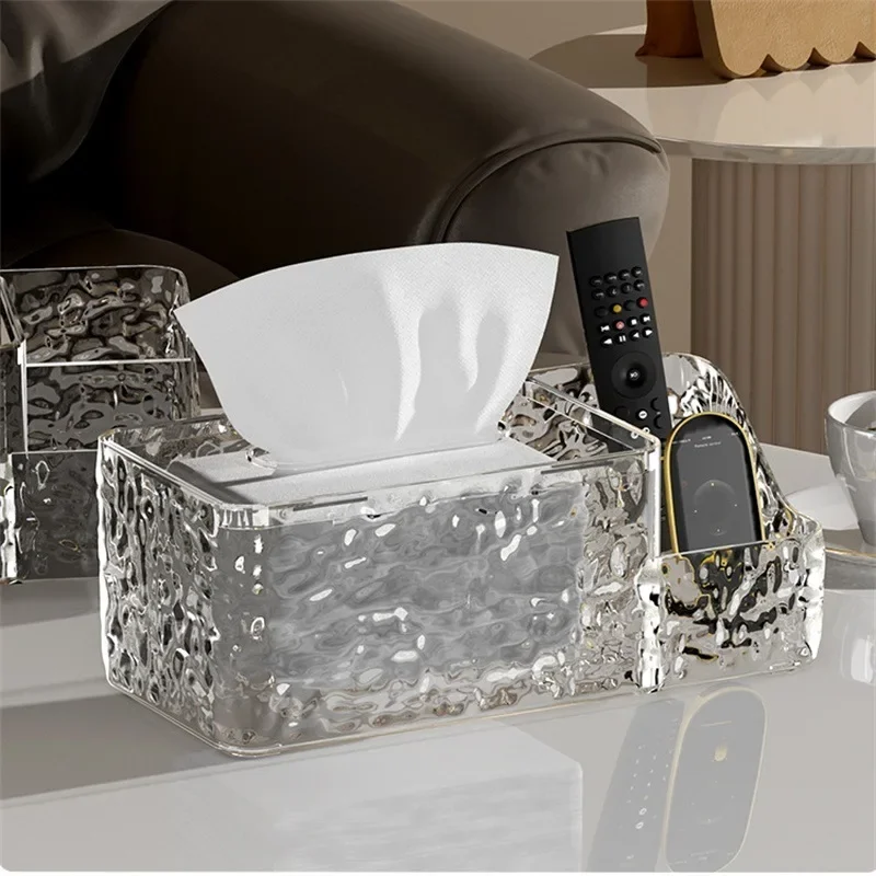 Glacier patterned tissue box living room coffee table household multifunctional remote control storage box
Glacier patterned tissue box living room coffee table household multifunctional remote control storage box