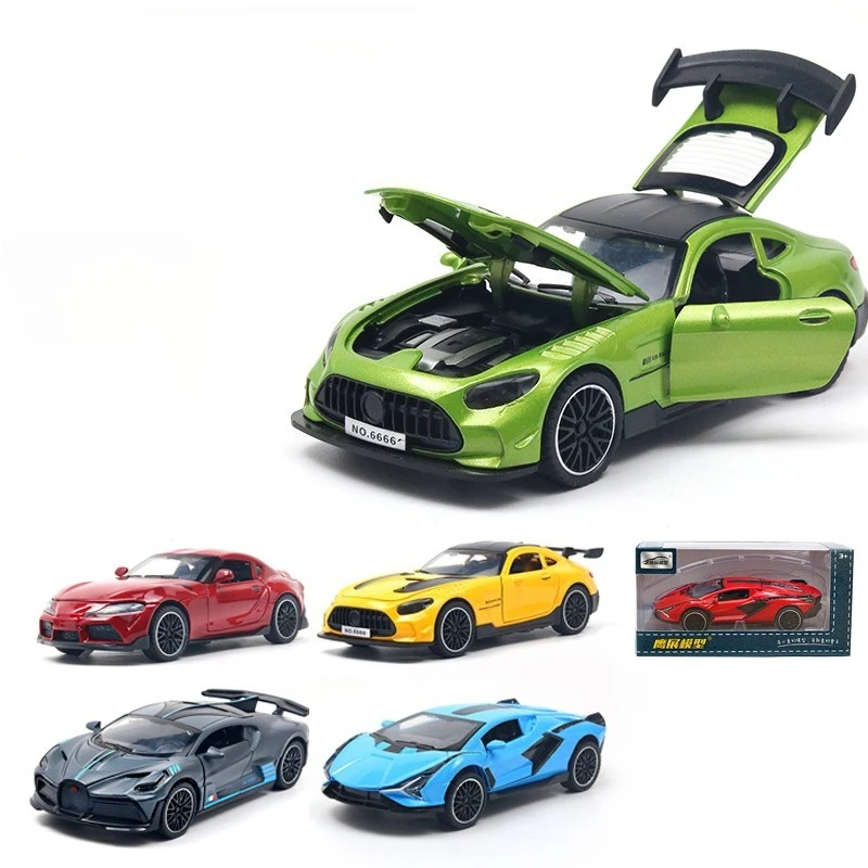 (Boxed) 1:32 Alloy Car Model Four Doors Lighting Music Children's Toys Car Pull Back Boy Wholesale
(Boxed) 1:32 Alloy Car Model Four Doors Lighting Music Children's Toys Car Pull Back Boy Wholesale