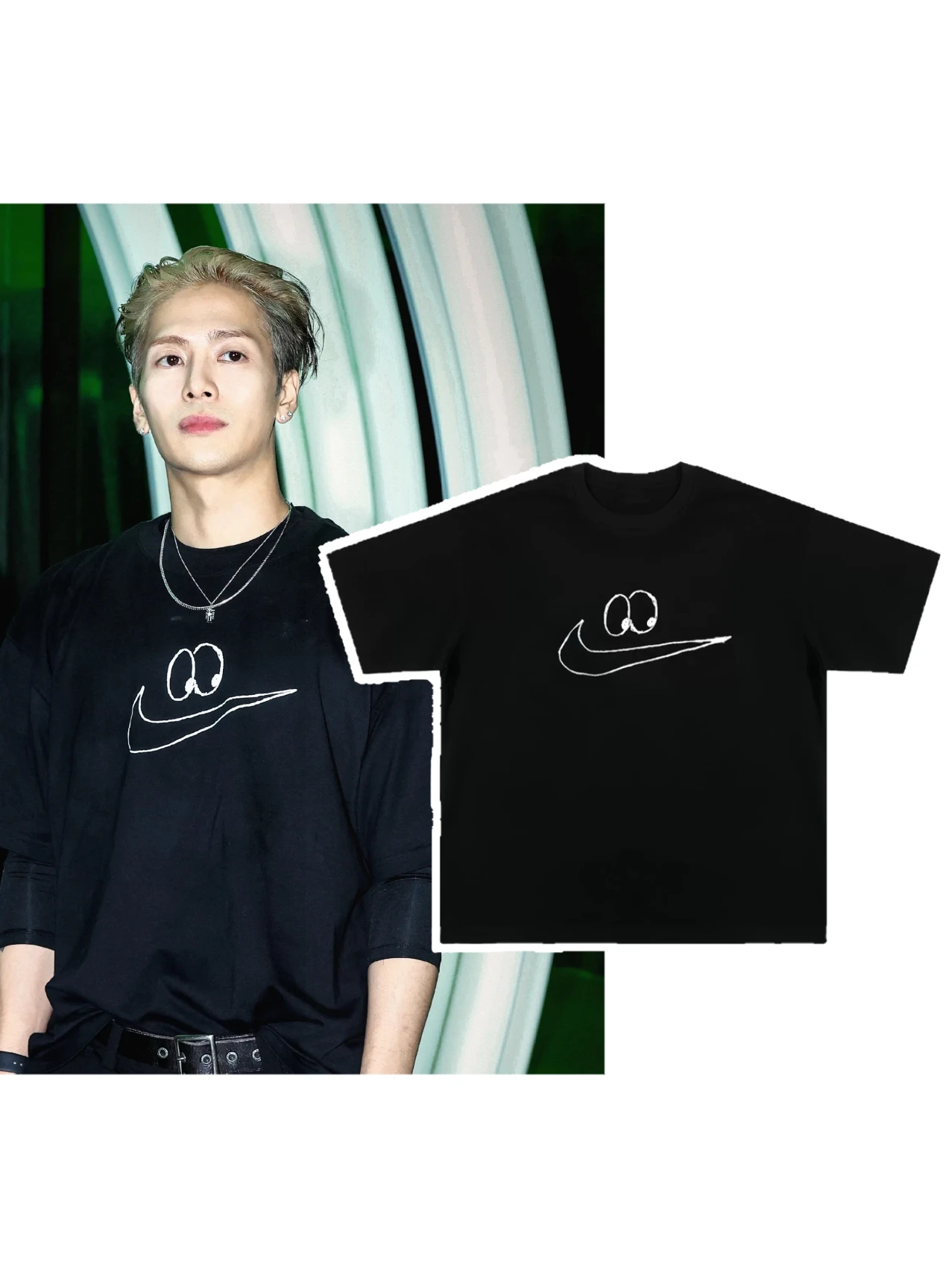 2025 Wang Charles American High Street Hand-painted Graffiti Printed Round Neck T-shirt Heavy Cotton Short-sleeved Ins Y2k
2025 Wang Charles American High Street Hand-painted Graffiti Printed Round Neck T-shirt Heavy Cotton Short-sleeved Ins Y2k