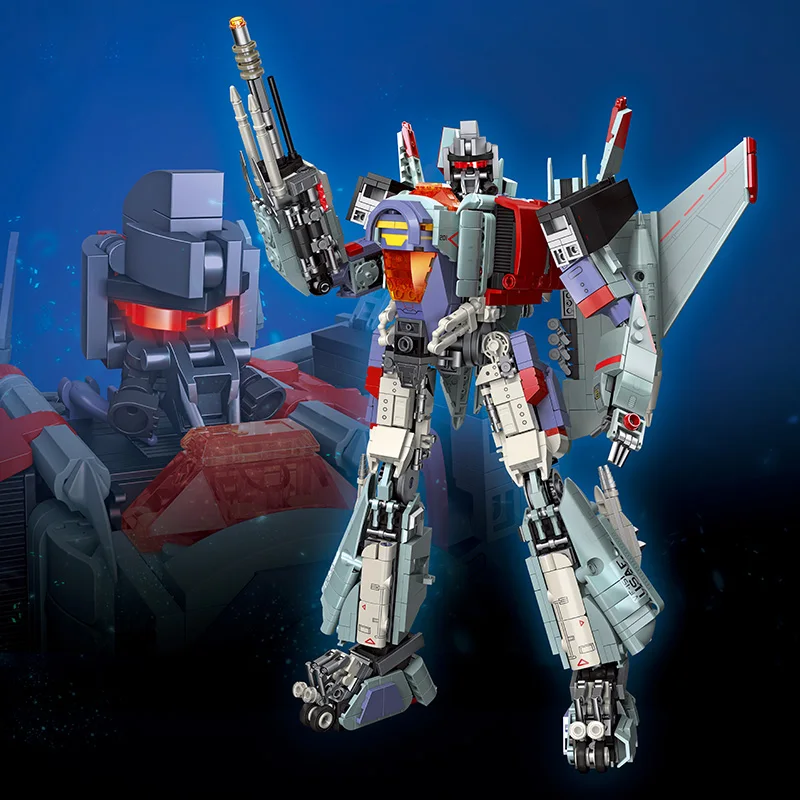 MOC Xingchuang Zhanji Mech Robot Technology Building Block Model Set kid Toy DIY Suitable for Boys Gift Desktop Ornament 1448PCS
MOC Xingchuang Zhanji Mech Robot Technology Building Block Model Set kid Toy DIY Suitable for Boys Gift Desktop Ornament 1448PCS