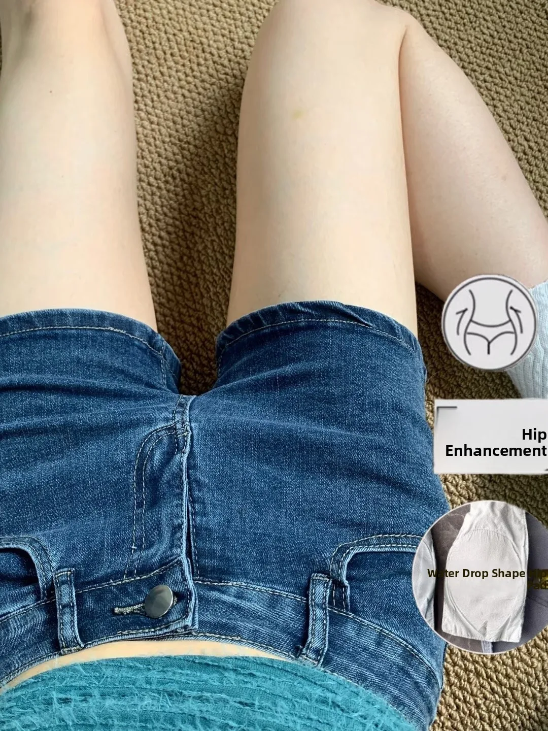 Retro High Waist Denim Shorts Women's Summer 2026 New Small Size Slimming Hot Pants Commute Wear Blue Jeans Short Skirt
Retro High Waist Denim Shorts Women's Summer 2026 New Small Size Slimming Hot Pants Commute Wear Blue Jeans Short Skirt
