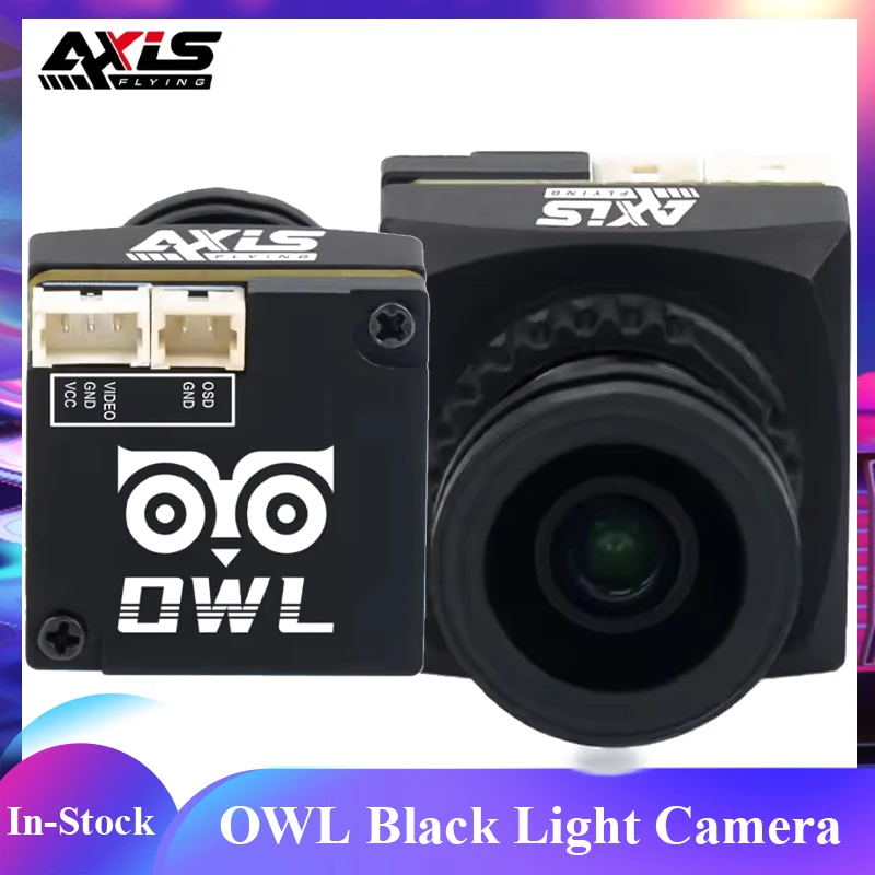 Axisflying OWL Black-light Camera Industrial-Grade Full-Color Night Vision for Critical Infrastructure Camera for FPV RC Drone
Axisflying OWL Black-light Camera Industrial-Grade Full-Color Night Vision for Critical Infrastructure Camera for FPV RC Drone