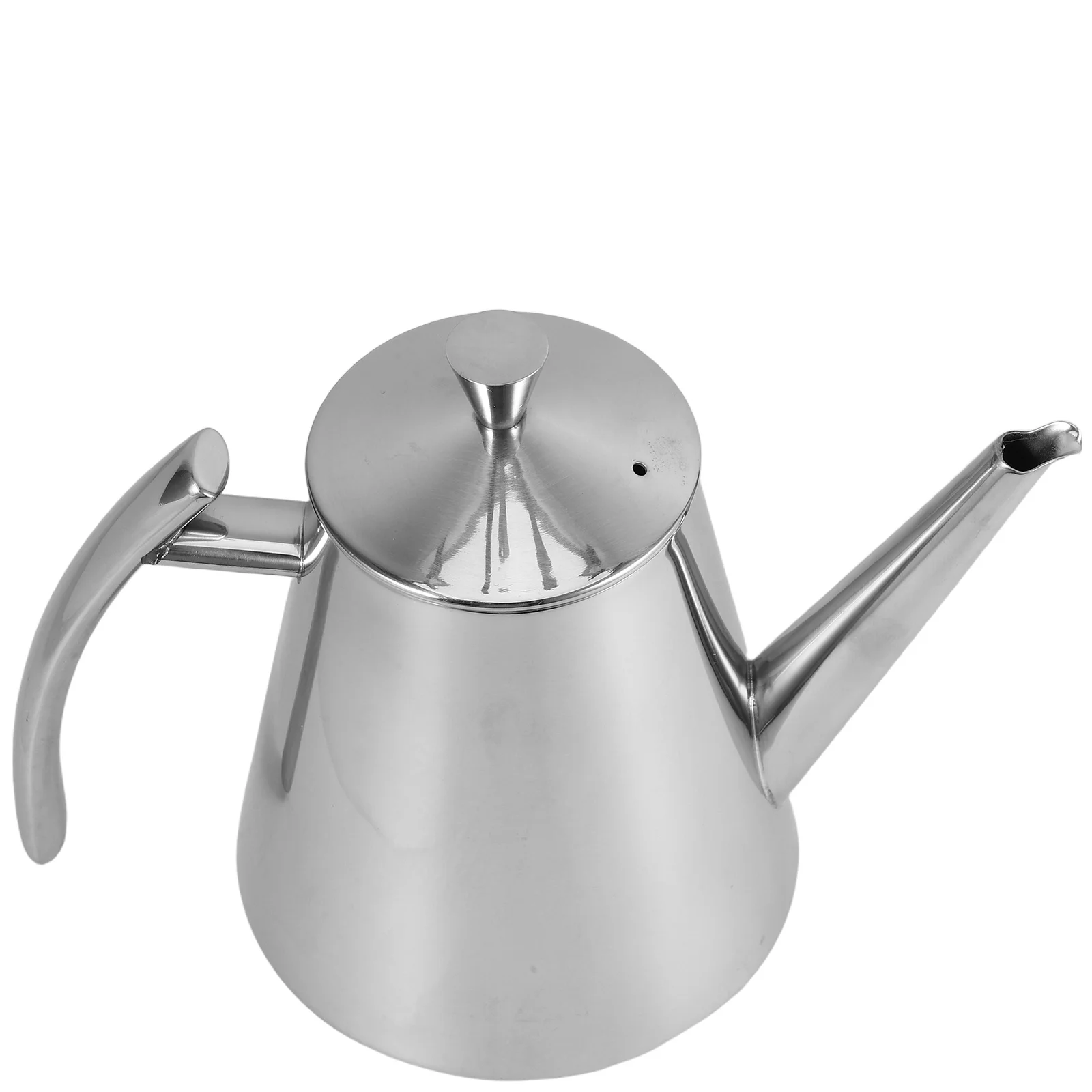 Кастрюля для масла из нержавеющей стали, 450 мл, гладкий дизайн, необходимый кухонный инструмент, серебряный горшок для смазки, кухонный чайник для масла 
Кастрюля для масла из нержавеющей стали, 450 мл, гладкий дизайн, необходимый кухонный инструмент, серебряный горшок для смазки, кухонный чайник для масла