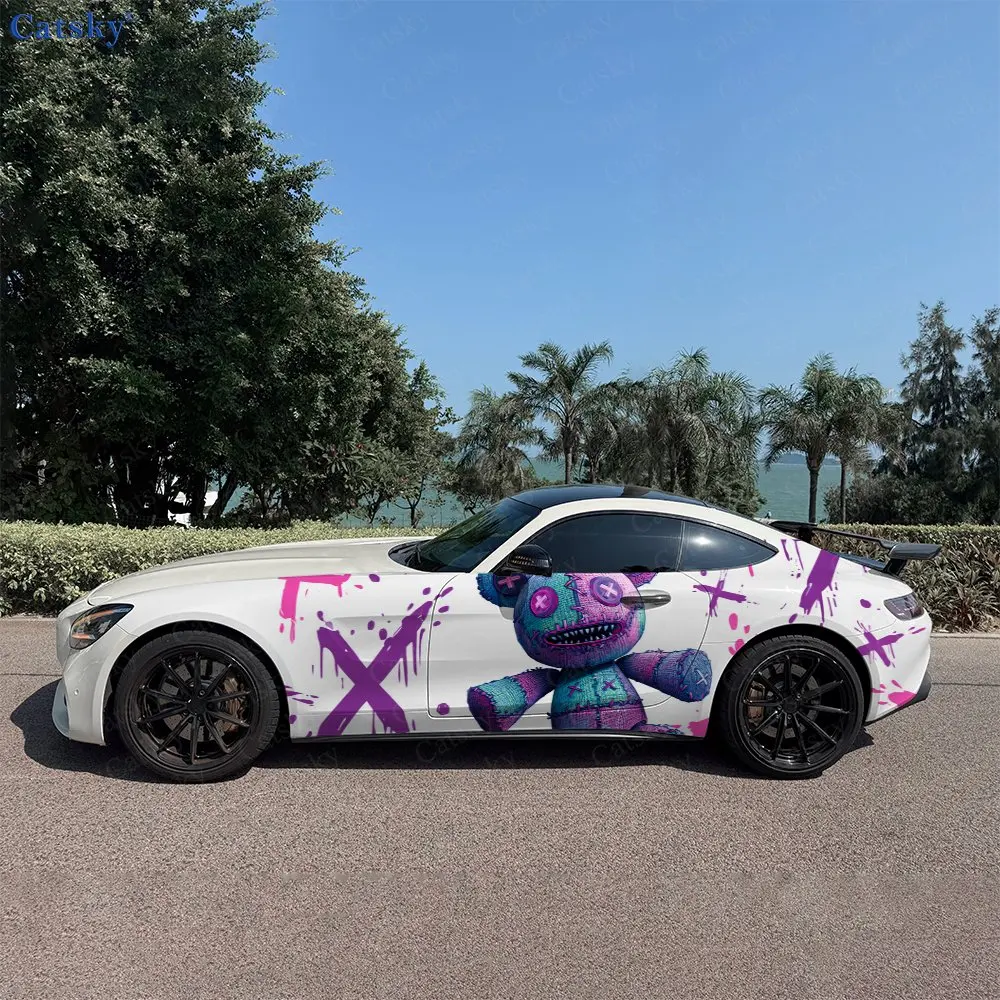 2pcs Gradient Color Voodoo Doll, Durable, Fade-resistant, Enhance Vehicle Aesthetics With Bold Artistic Design Car Vinyl Wraps
2pcs Gradient Color Voodoo Doll, Durable, Fade-resistant, Enhance Vehicle Aesthetics With Bold Artistic Design Car Vinyl Wraps