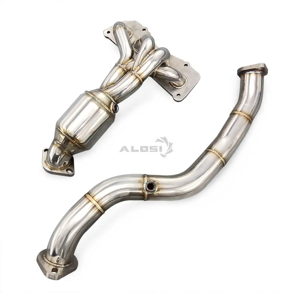 High Flow Sporty Catalytic Converter for ToyHigh Floota Zelas 2.5 2011-2016 Stainless Steel Exhaust Manifold Collector Downspout
High Flow Sporty Catalytic Converter for ToyHigh Floota Zelas 2.5 2011-2016 Stainless Steel Exhaust Manifold Collector Downspout
