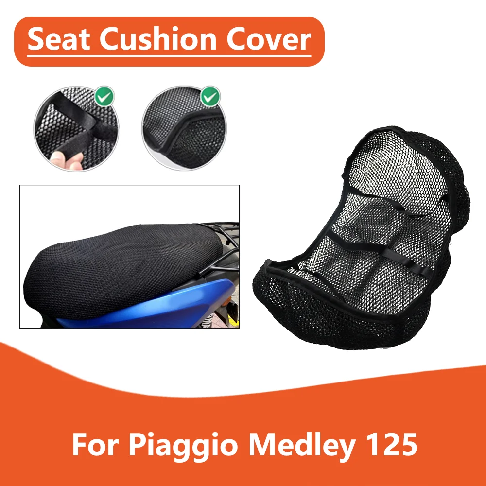 For Piaggio Medley 125 Medley125 Motorcycle Accessories Seat Cushion Cover Anti-Slip Mesh Fabric Protector
For Piaggio Medley 125 Medley125 Motorcycle Accessories Seat Cushion Cover Anti-Slip Mesh Fabric Protector