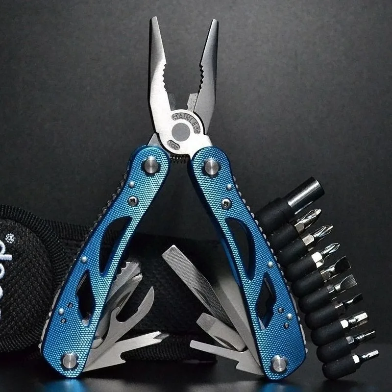 Outdoor multi-function pliers, vehicle combination tools, multi-function folding pliers, travel survival combination tools
Outdoor multi-function pliers, vehicle combination tools, multi-function folding pliers, travel survival combination tools