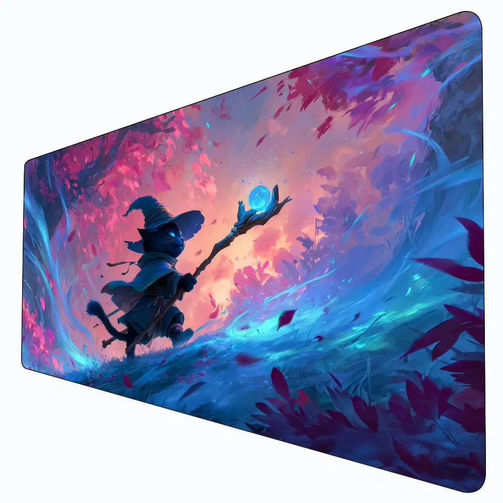 Cat Wizard Adventure Journey MTG Playmat Magic Card Battle Mat Non-Slip Durable 35X60CM Commander playmat Board Game Mat for TCG
Cat Wizard Adventure Journey MTG Playmat Magic Card Battle Mat Non-Slip Durable 35X60CM Commander playmat Board Game Mat for TCG