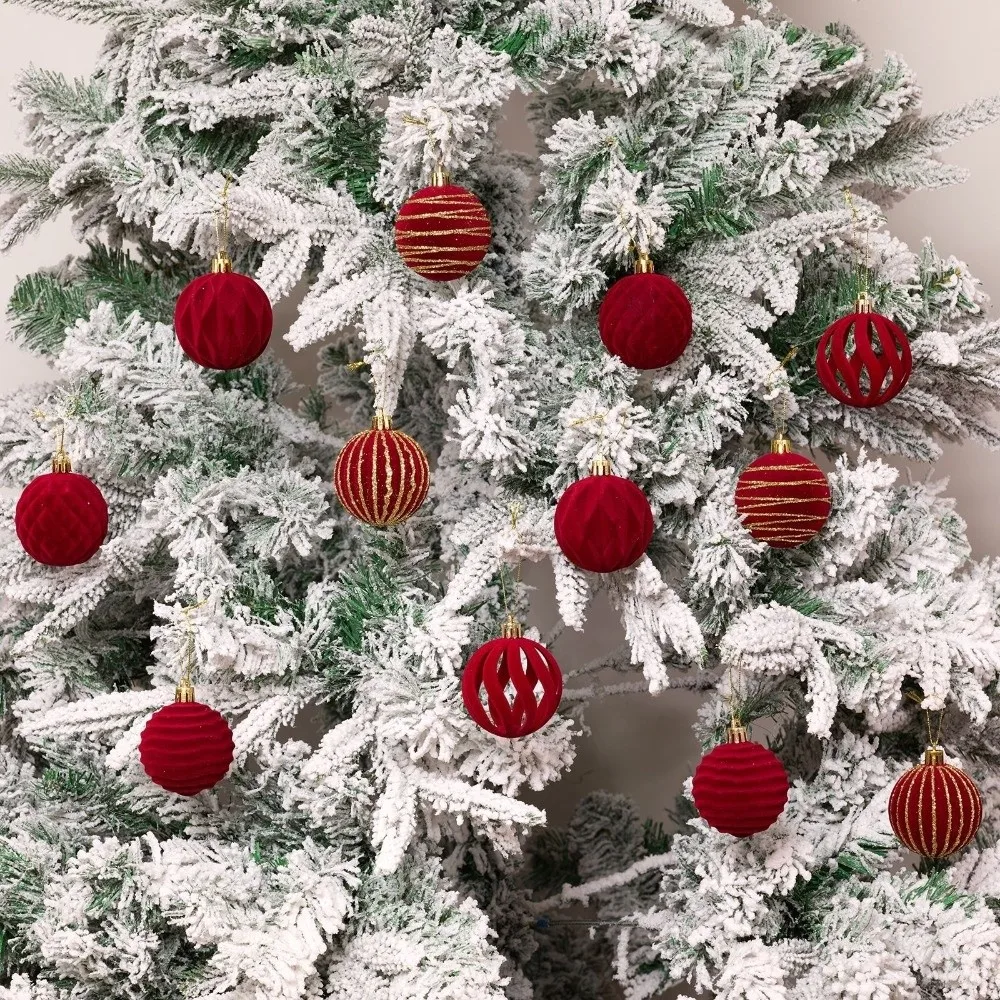 12Pcs/Box Velvet Christmas Hanging Balls DIY Crafts Painted Plastic Christmas Flocked Ball Set 6CM Christmas Hanging Ornament
12Pcs/Box Velvet Christmas Hanging Balls DIY Crafts Painted Plastic Christmas Flocked Ball Set 6CM Christmas Hanging Ornament