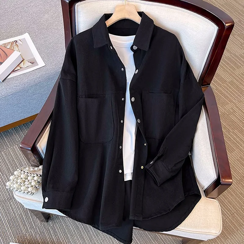 Vintage Women 2023 Spring and Autumn Long Sleeve Blouses Tops Casual Loose Outwear Female Shirts
Vintage Women 2023 Spring and Autumn Long Sleeve Blouses Tops Casual Loose Outwear Female Shirts