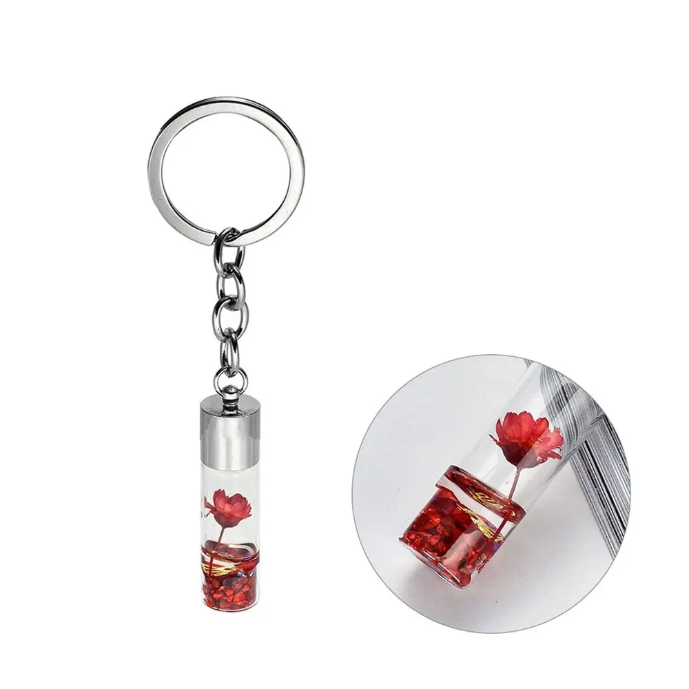 Creative Dry Flower Bottle Keychain Eternal Flower Sparkling Key Rings Assorted Color For Women Girl Car Bag Accessories
Creative Dry Flower Bottle Keychain Eternal Flower Sparkling Key Rings Assorted Color For Women Girl Car Bag Accessories