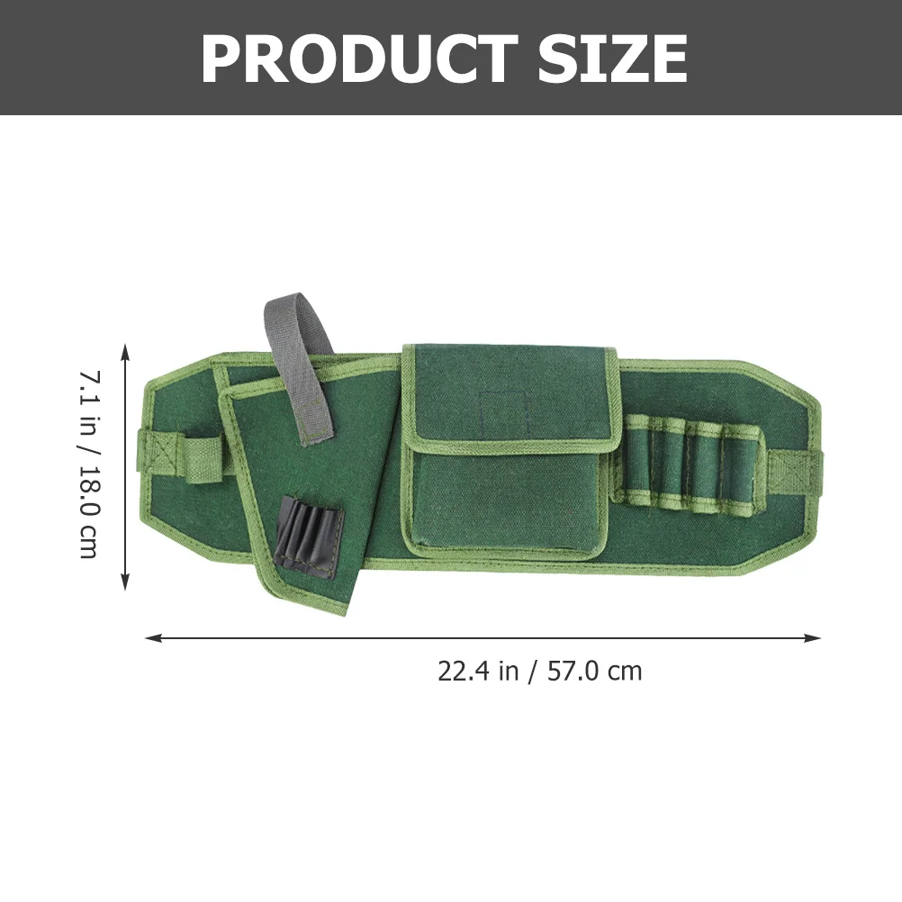 Multi Functional Tool Waist Bag Durable Canvas Electrician Repair Pouch Adjustable Straps for Indoor Outdoor Use Home Supplies 
Multi Functional Tool Waist Bag Durable Canvas Electrician Repair Pouch Adjustable Straps for Indoor Outdoor Use Home Supplies