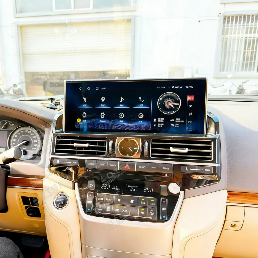 Android Auto Carplay For Toyota Land Cruiser LC200 2016-2021 Car Multimedia Automotive Car Stereo Radio GPS Navigation Head Unit
Android Auto Carplay For Toyota Land Cruiser LC200 2016-2021 Car Multimedia Automotive Car Stereo Radio GPS Navigation Head Unit