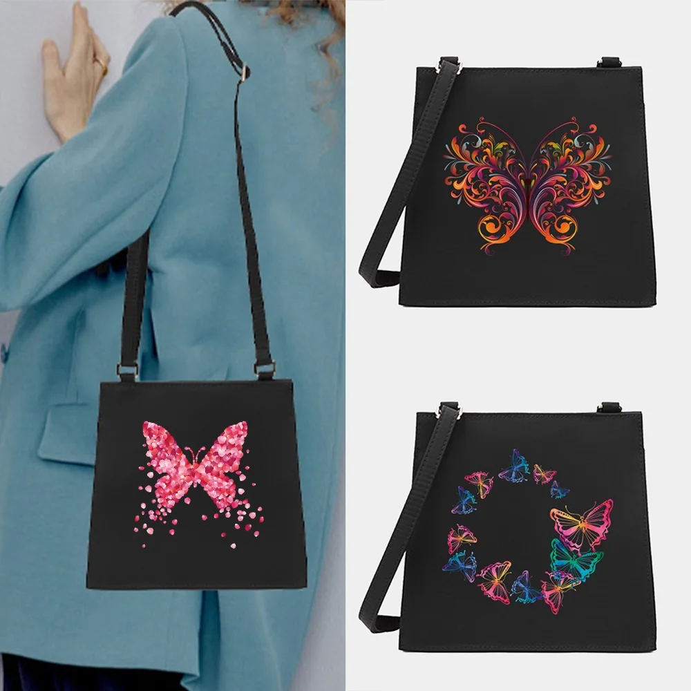 Square Pack Fashion Design Sense Large Capacity Casual Style Butterfly Pattern Printing Series Adjustable Strap Messenger Pack
Square Pack Fashion Design Sense Large Capacity Casual Style Butterfly Pattern Printing Series Adjustable Strap Messenger Pack