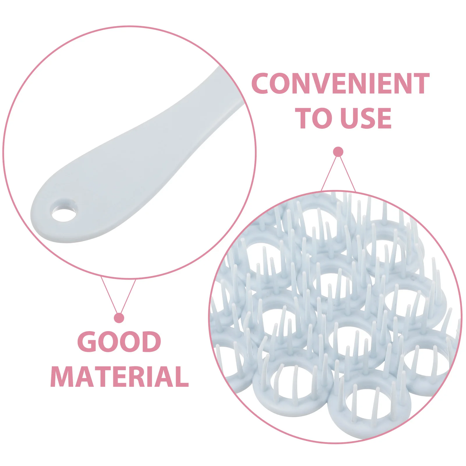 Hair Detangling Comb Portable Lightweight Smooth Teeth Scalp Massage Brush for Thin Hair Women Styling Brush Women Comb
Hair Detangling Comb Portable Lightweight Smooth Teeth Scalp Massage Brush for Thin Hair Women Styling Brush Women Comb