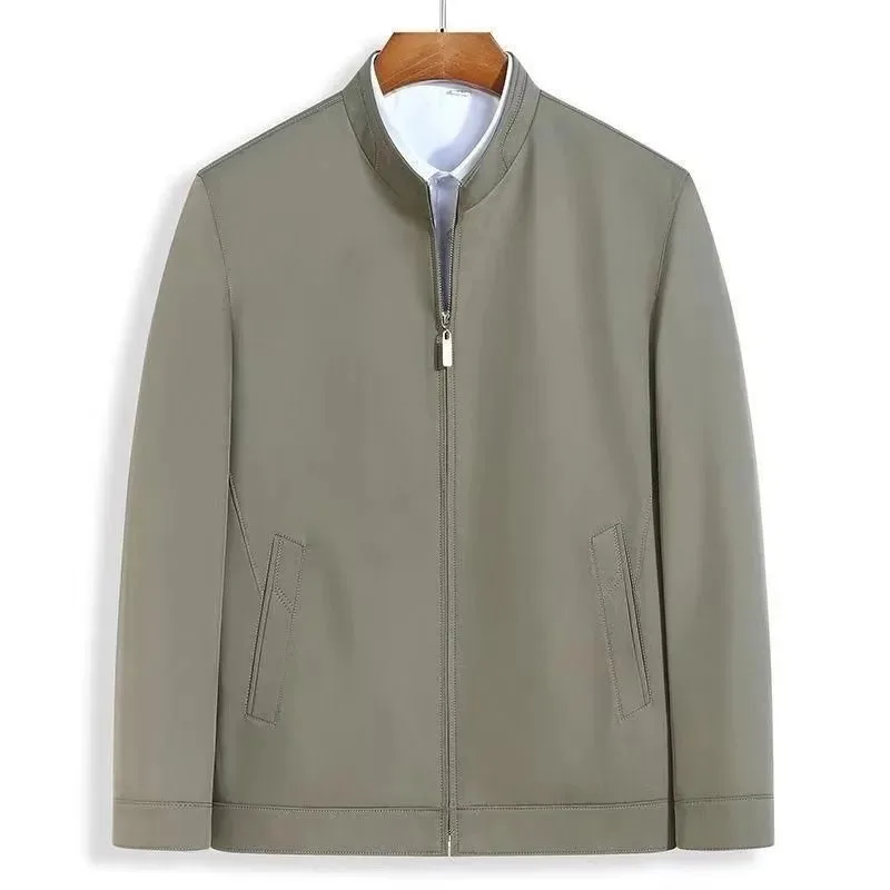 Новые пальто для пожилых людей, весенне-осенние куртки среднего возраста, мужские повседневные тонкие воротники-стойки
Новые пальто для пожилых людей, весенне-осенние куртки среднего возраста, мужские повседневные тонкие воротники-стойки