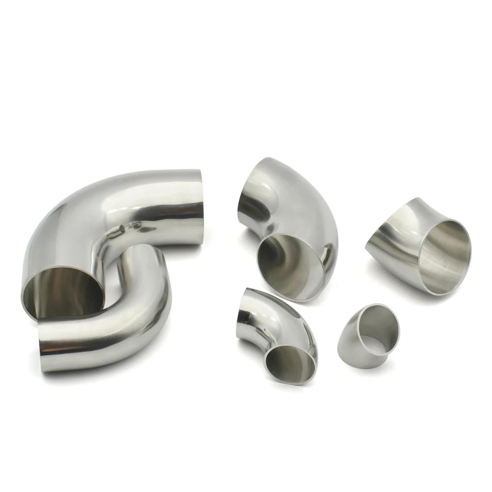19mm-102mm 304/316 Stainless Steel Sanitary Grade Welding Extension 90 ° 45 ° Elbow Seamless Welding Pipe Fittings Polished Food
19mm-102mm 304/316 Stainless Steel Sanitary Grade Welding Extension 90 ° 45 ° Elbow Seamless Welding Pipe Fittings Polished Food