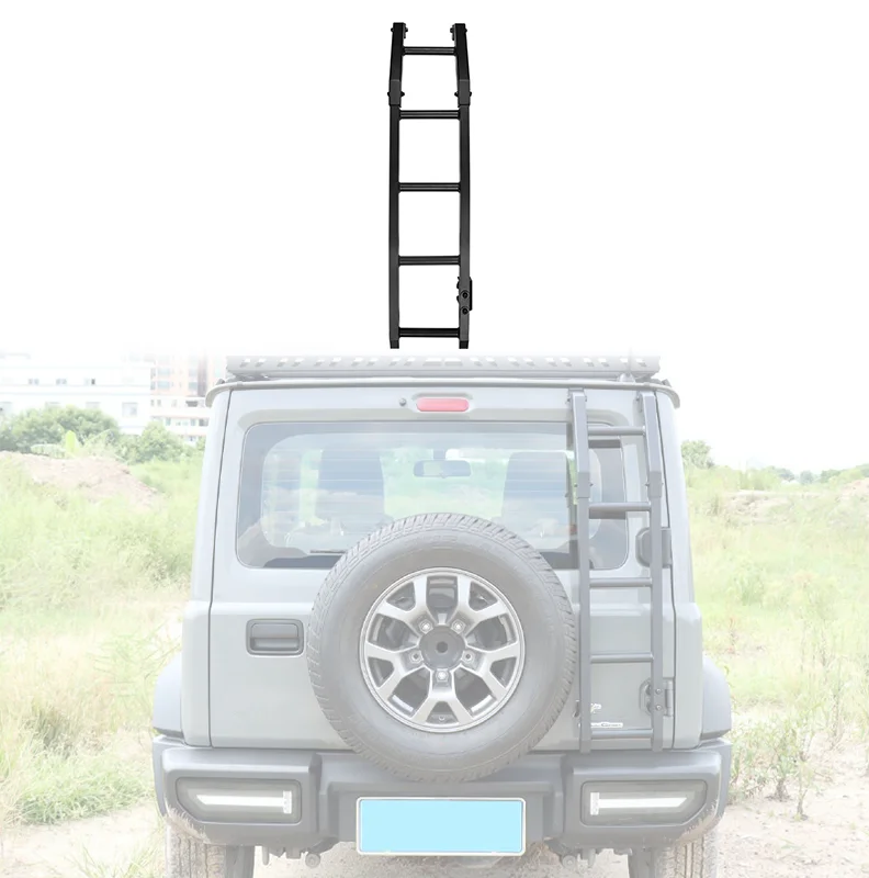 For 3/5Door 19-24 Exterior Accessories Roof Rack Rear Ladder Tailgate Ladder For Suzuki 4th Gen Jimny Sierra JB64 JB74 JC74
For 3/5Door 19-24 Exterior Accessories Roof Rack Rear Ladder Tailgate Ladder For Suzuki 4th Gen Jimny Sierra JB64 JB74 JC74