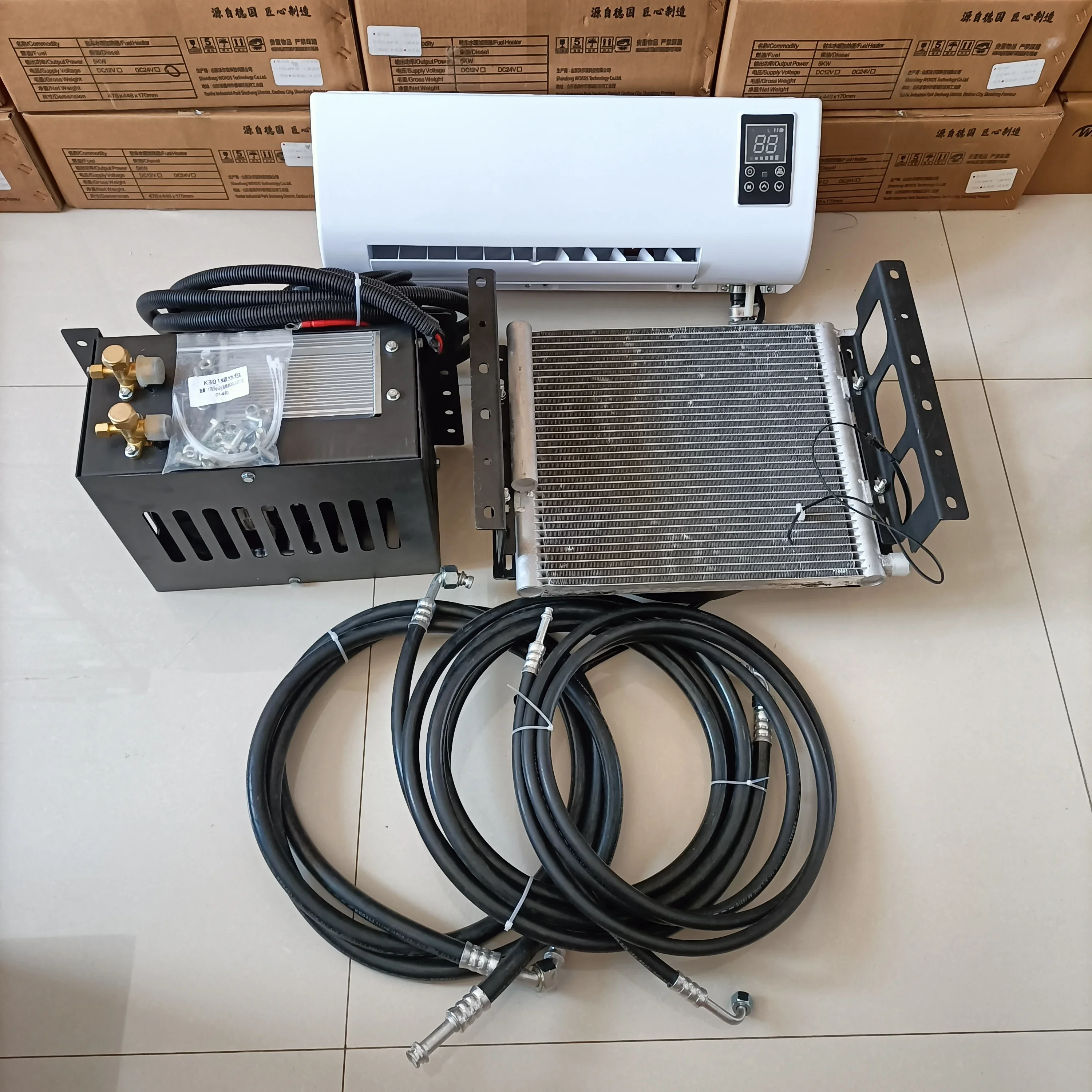 Car Air Conditioning Kit Electric Cooling System for Mobile Homes RVs And Vehicles 12V
Car Air Conditioning Kit Electric Cooling System for Mobile Homes RVs And Vehicles 12V