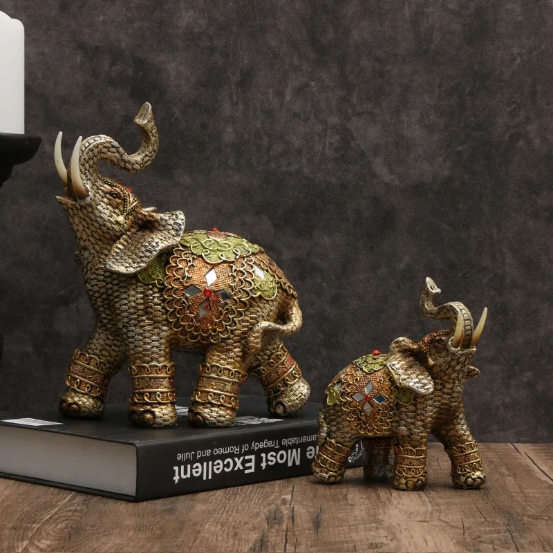 Creative Elephant Resin Decoration - Handmade Sculpture Crafts, Unique Home Decorations for Living Room/Bookshelf Office
Creative Elephant Resin Decoration - Handmade Sculpture Crafts, Unique Home Decorations for Living Room/Bookshelf Office