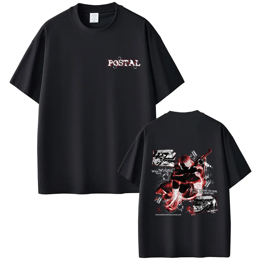 Postal Dude Vintage Acid T-shirt Men Women Horror Gothic Rock T Shirts Male Hip Hop Fashion Oversized Tshirt Unisex Cotton Tees
Postal Dude Vintage Acid T-shirt Men Women Horror Gothic Rock T Shirts Male Hip Hop Fashion Oversized Tshirt Unisex Cotton Tees