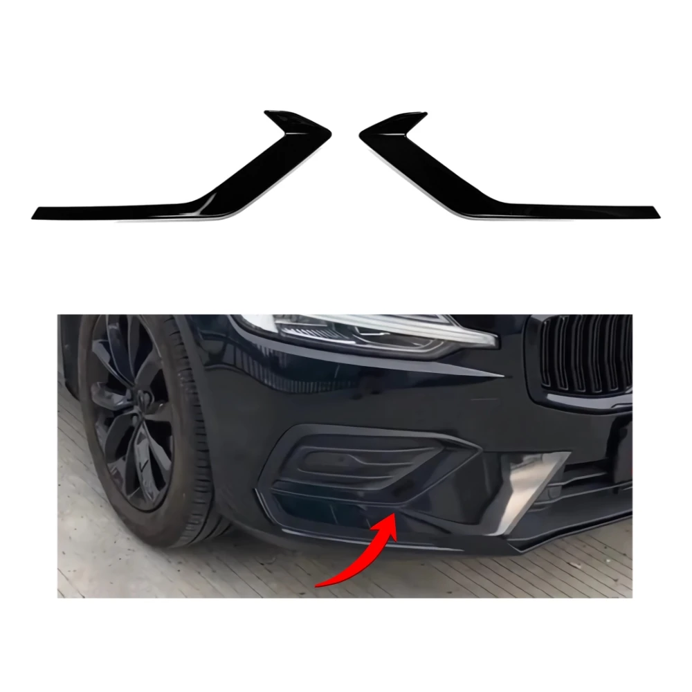 1 Pair Black Car Stickers For Volvo V60 2018-2024 S60 2020-2025 With Original Chrome Trims Front Bumper Decoration Accessories
1 Pair Black Car Stickers For Volvo V60 2018-2024 S60 2020-2025 With Original Chrome Trims Front Bumper Decoration Accessories