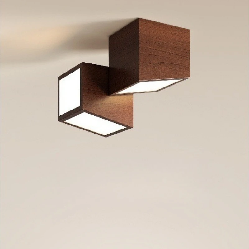 Street lamp retro walnut color creative personality geometric entrance entrance ceiling lamp
Street lamp retro walnut color creative personality geometric entrance entrance ceiling lamp