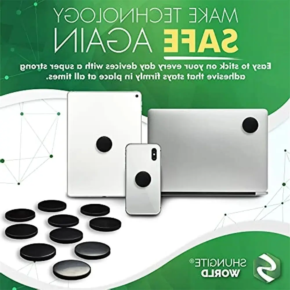 Natural Shungite Mobile Phone Plates Raw Crystal Anti-radaitaion Stickers EMF EMR EMP TV 5G Radiation Blocker
Natural Shungite Mobile Phone Plates Raw Crystal Anti-radaitaion Stickers EMF EMR EMP TV 5G Radiation Blocker