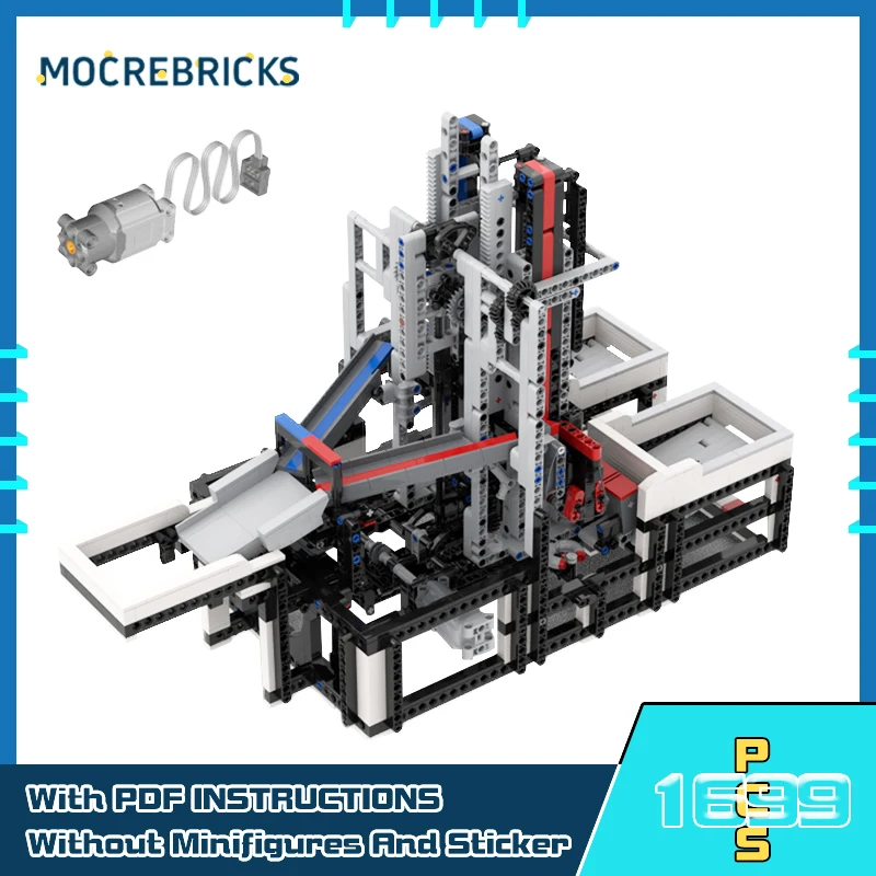 Строительный блок MOC, технология GBC, кирпичи, гравитационные захваты, головоломки, игрушки, набор моделей для сборки «сделай сам», детские рождественские подарки
Строительный блок MOC, технология GBC, кирпичи, гравитационные захваты, головоломки, игрушки, набор моделей для сборки «сделай сам», детские рождественские подарки