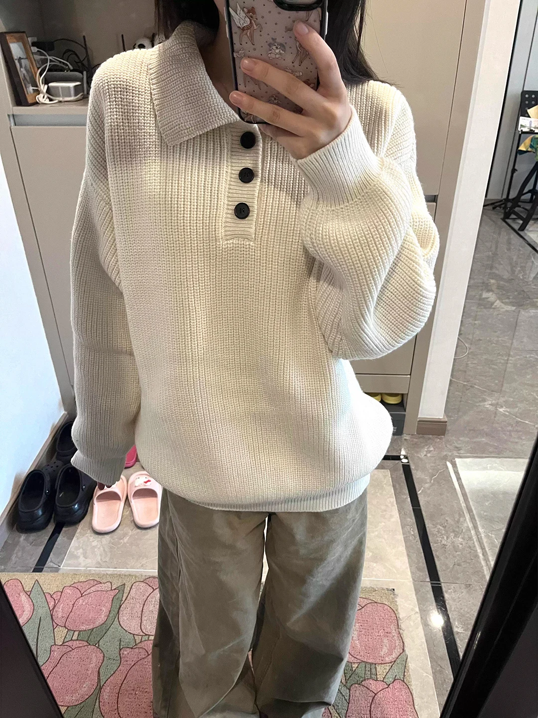 Женский вязаный свитер с воротником, длинными рукавами, облегающий, осенне-зимний, базовый, в японском стиле, премиум-класса
Женский вязаный свитер с воротником, длинными рукавами, облегающий, осенне-зимний, базовый, в японском стиле, премиум-класса