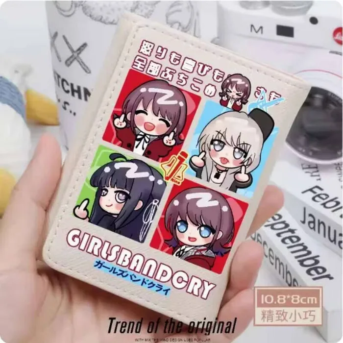 Anime Girls Band Cry Fashion Wallet PU Purse Card Coin Hasp Money Bag Cosplay Gift B1594 Anime 
Anime Girls Band Cry Fashion Wallet PU Purse Card Coin Hasp Money Bag Cosplay Gift B1594 Anime