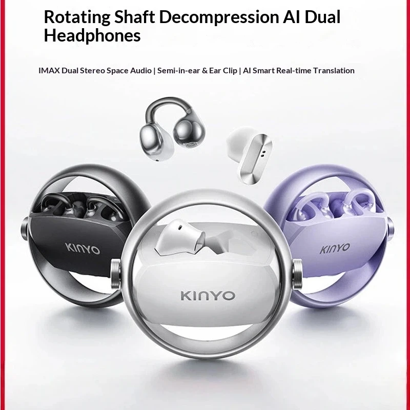 Fmouse A30 2026 New Wireless Bluetooth Dual Earphones With Ai Translation Ear Clip Semi In Ear Sports Open Ear Long Battery Life
Fmouse A30 2026 New Wireless Bluetooth Dual Earphones With Ai Translation Ear Clip Semi In Ear Sports Open Ear Long Battery Life