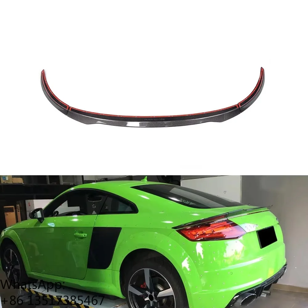 Carbon Fiber Rear Spoiler Wing for Audi TT MK3 Type 8S TTS TTRS TT SLINE 2-Door 2015-2017
Carbon Fiber Rear Spoiler Wing for Audi TT MK3 Type 8S TTS TTRS TT SLINE 2-Door 2015-2017