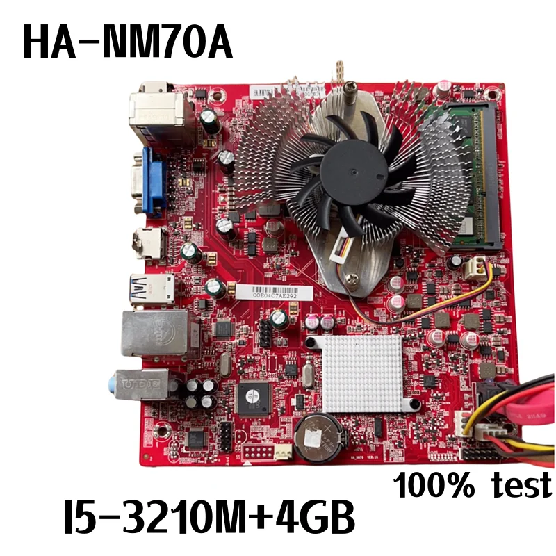 For Hasee HA-NM70A Desktop Motherboard CPU:I5-3210M Memory:4GB DDR3 Mainboard 100% tested fully work
For Hasee HA-NM70A Desktop Motherboard CPU:I5-3210M Memory:4GB DDR3 Mainboard 100% tested fully work