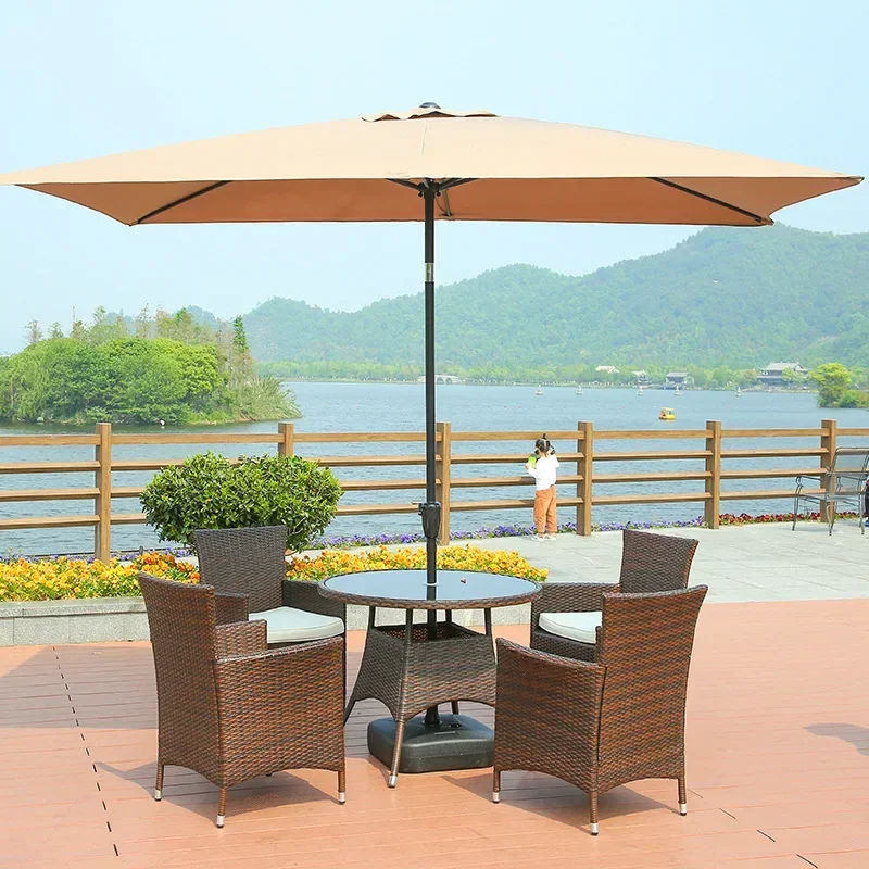 AOLIVIYA Outdoor Sun Umbrella with Light Large Center Pole Umbrella Courtyard Windproof Banana Umbrella Thickened Frame
AOLIVIYA Outdoor Sun Umbrella with Light Large Center Pole Umbrella Courtyard Windproof Banana Umbrella Thickened Frame