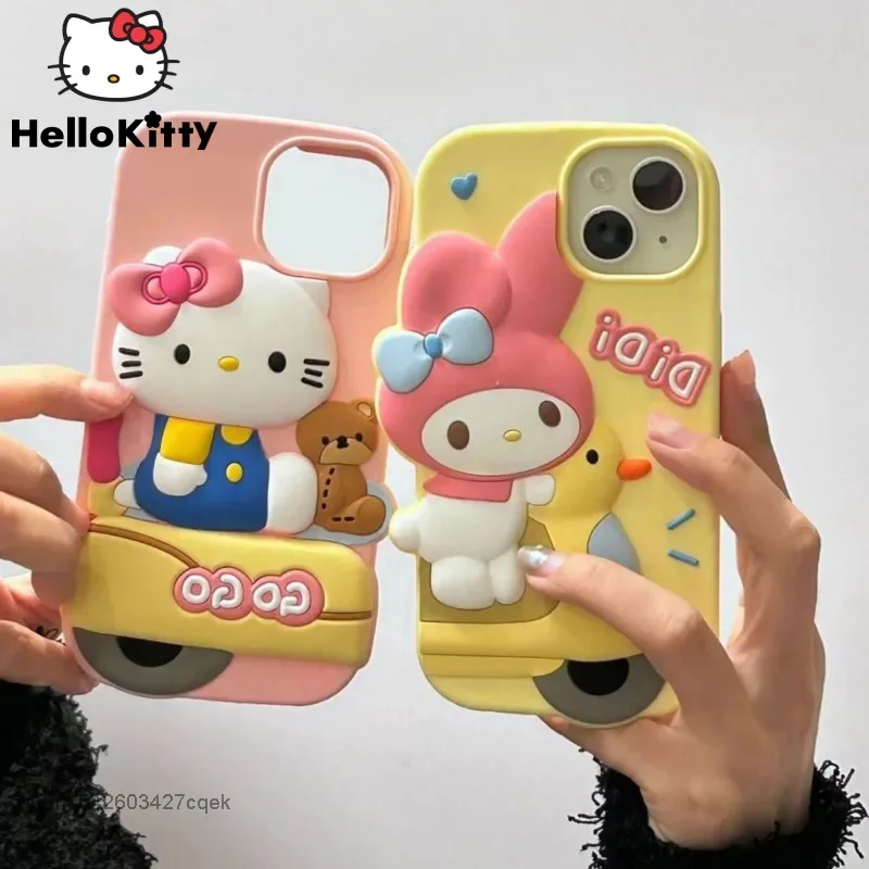 Мягкий силиконовый 3D-чехол Sanrio Hello Kitty для Iphone 12, 13, 14, 15 Pro Max, милый защитный чехол, роскошный мультяшный чехол для Apple 11
Мягкий силиконовый 3D-чехол Sanrio Hello Kitty для Iphone 12, 13, 14, 15 Pro Max, милый защитный чехол, роскошный мультяшный чехол для Apple 11
