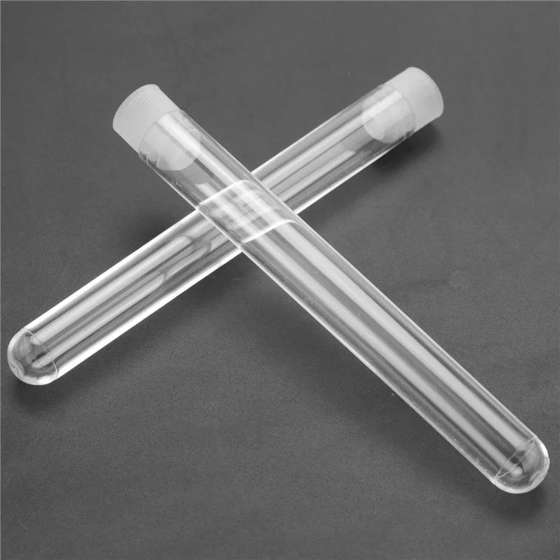 500Pcs 12X100mm Transparent Laboratory Clear Plastic Test Tubes Vials With Push Caps School Lab Supplies
500Pcs 12X100mm Transparent Laboratory Clear Plastic Test Tubes Vials With Push Caps School Lab Supplies