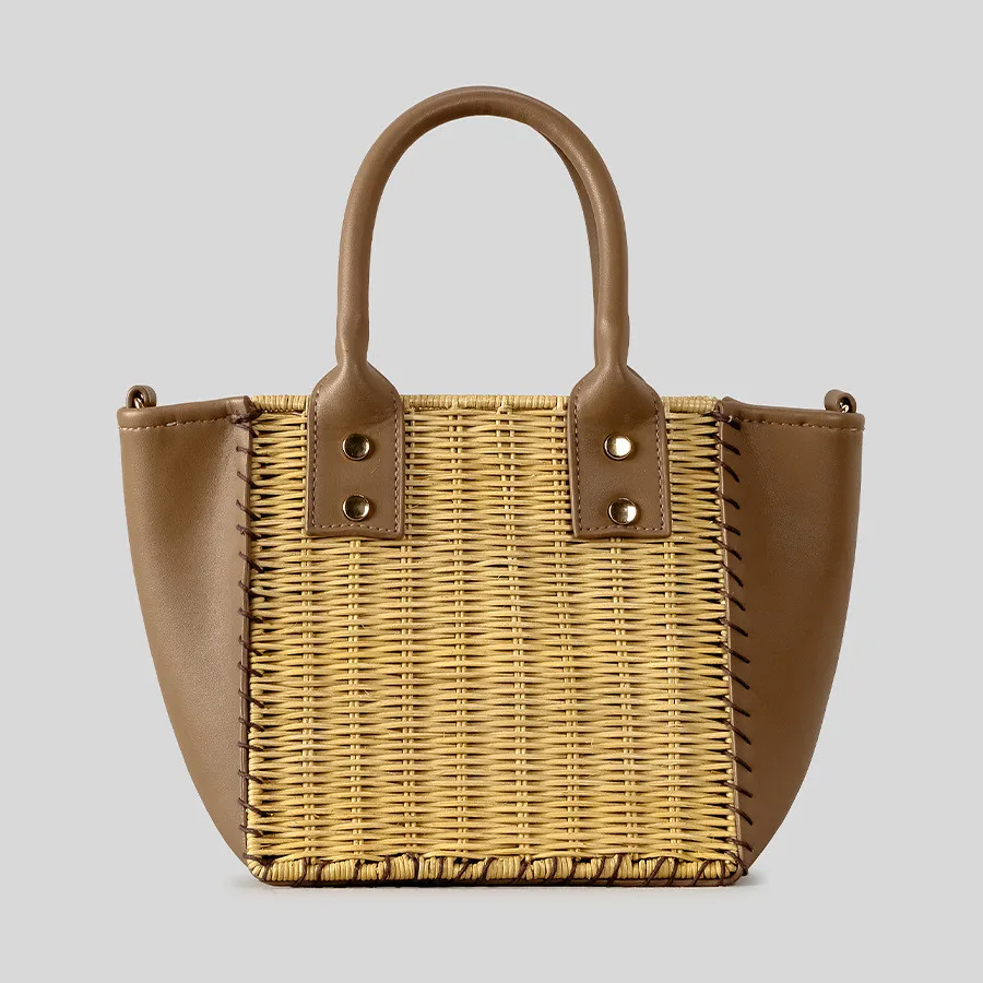Casual Large Capacity Striped Tote Bag Faux Straw Women Handbags Summer Beach Woven Bags Big Shopper Purses for Holiday 2025
Casual Large Capacity Striped Tote Bag Faux Straw Women Handbags Summer Beach Woven Bags Big Shopper Purses for Holiday 2025