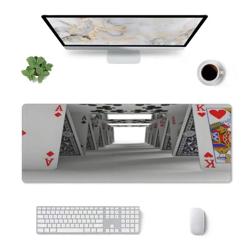 120x60CM Texas Hold'em Poker Mat Large Game Casino Table Mat Rubber Non-Slip Home Gaming Desk Pad Great Gift For Poker Players
120x60CM Texas Hold'em Poker Mat Large Game Casino Table Mat Rubber Non-Slip Home Gaming Desk Pad Great Gift For Poker Players