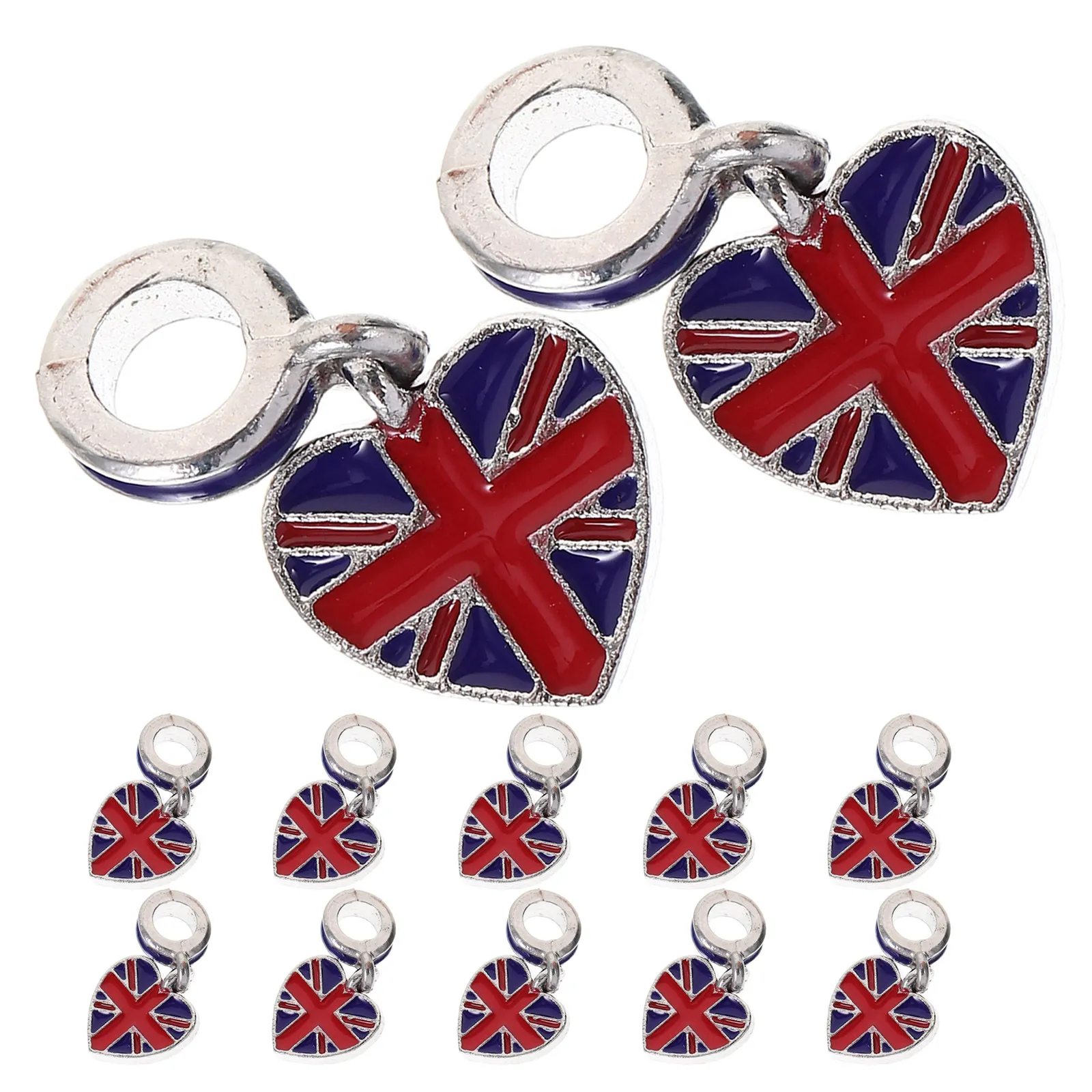 12Pcs Uk Flag Charms British Flag Pendant Charms for Jewelry Making DIY Bracelet Necklace Keychain Craft Supplies Patriotic
12Pcs Uk Flag Charms British Flag Pendant Charms for Jewelry Making DIY Bracelet Necklace Keychain Craft Supplies Patriotic