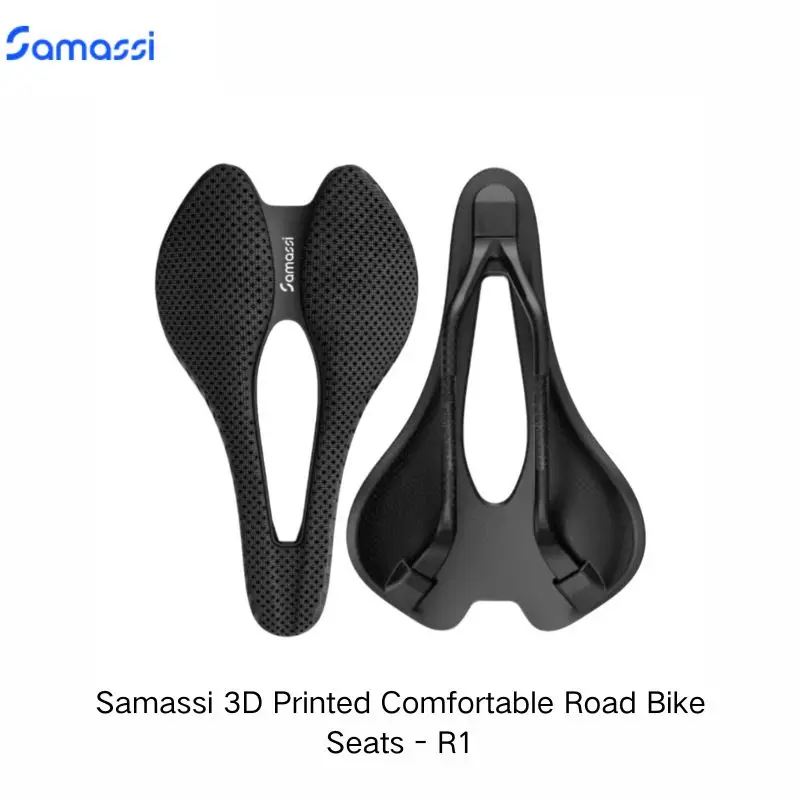 Samassi Bicycle 3D Printed Saddle Ultralight Carbon Fiber Road Mountain Bike Nylon Cushion Comfortable 3D MTB Saddle Seat-R1
Samassi Bicycle 3D Printed Saddle Ultralight Carbon Fiber Road Mountain Bike Nylon Cushion Comfortable 3D MTB Saddle Seat-R1