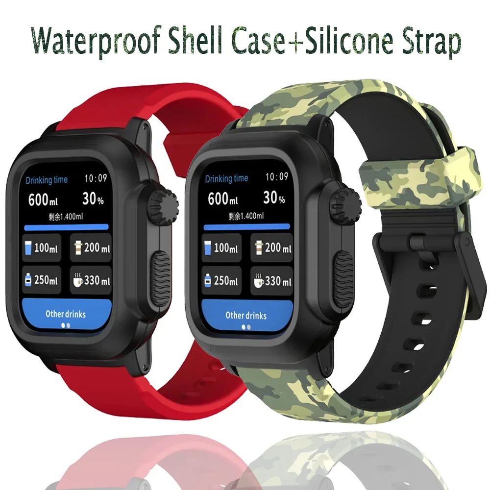 Waterproof Shell Case for Apple Watch 9 8 7 45mm 41mm Outdoor Sports Silicone Bracelet Wristband IWatch 6 5 4 SE3 44mm 40mm 42mm
Waterproof Shell Case for Apple Watch 9 8 7 45mm 41mm Outdoor Sports Silicone Bracelet Wristband IWatch 6 5 4 SE3 44mm 40mm 42mm