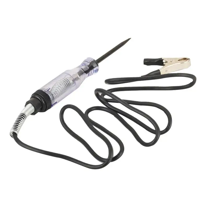 Auto 6-24 V DC Car Truck Voltage Circuit Tester Car Test Long Probe Pen Light Bulb Automobile Car Test Polarity Pen Tools
Auto 6-24 V DC Car Truck Voltage Circuit Tester Car Test Long Probe Pen Light Bulb Automobile Car Test Polarity Pen Tools
