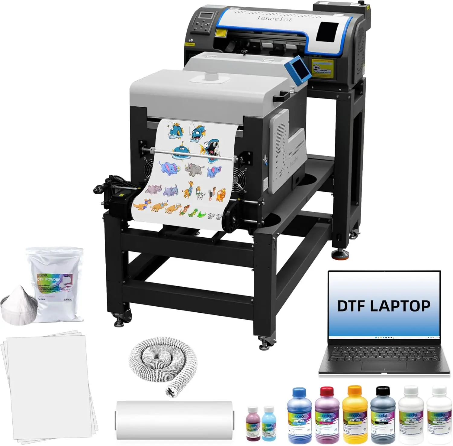 Lancelot A3 M1630 Pro DTF Printer Bundle – All-in-One Automatic T-Shirt Printing System with Powder Shaker & Heat Press Auto
Lancelot A3 M1630 Pro DTF Printer Bundle – All-in-One Automatic T-Shirt Printing System with Powder Shaker & Heat Press Auto