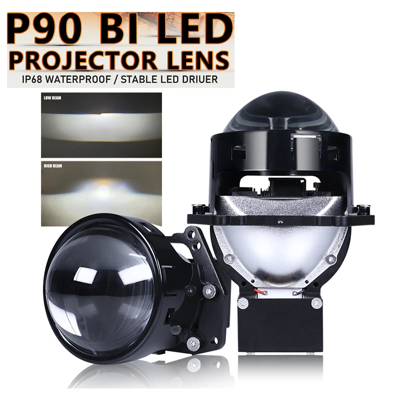 3 Inch 160W Bi LED Projector Lenses For Headlight For Hella P90 LED Light Two Reflector Headlamp Car Accessories Retrofit LHD 12
3 Inch 160W Bi LED Projector Lenses For Headlight For Hella P90 LED Light Two Reflector Headlamp Car Accessories Retrofit LHD 12
