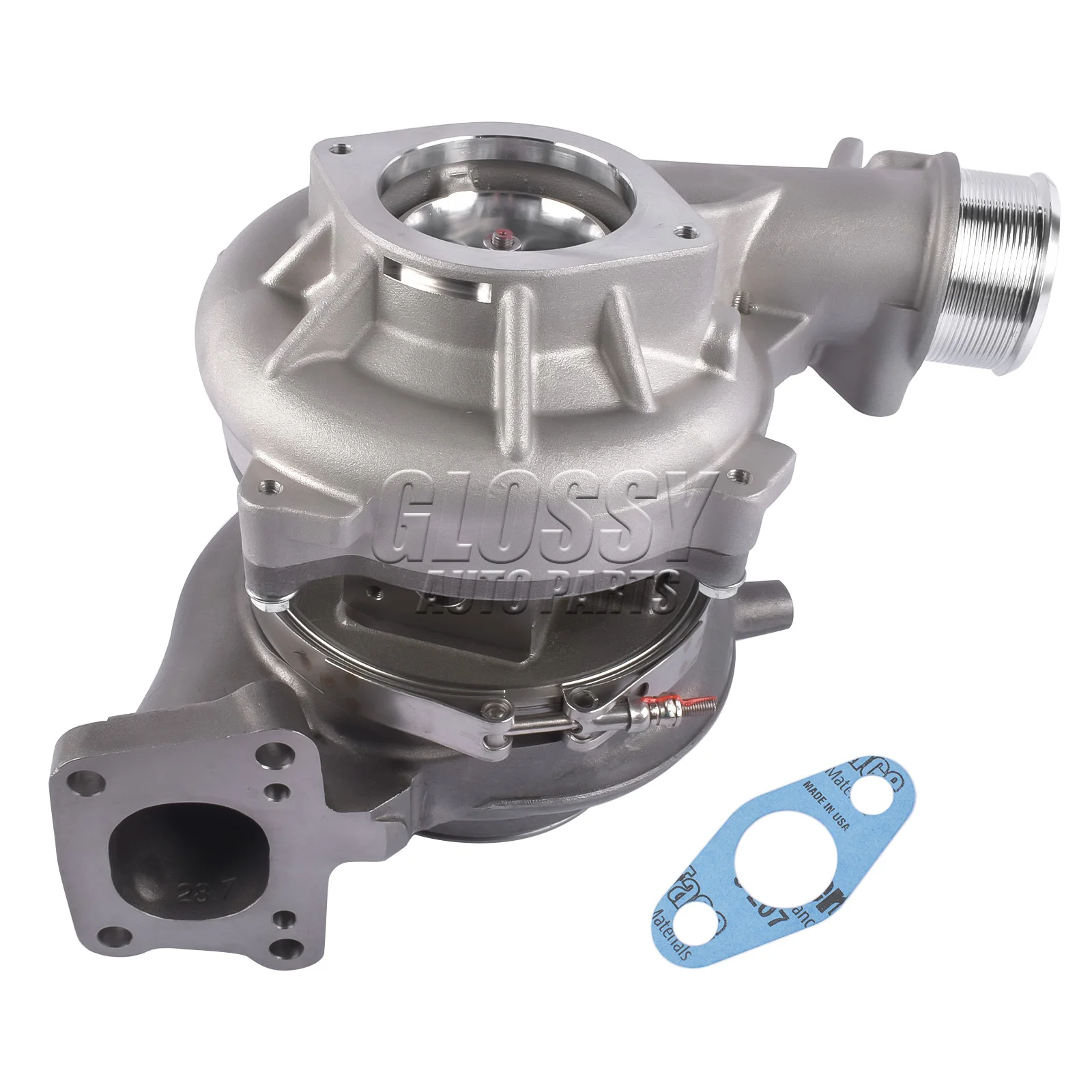 Glossy Turbocharger for Sierra 2500 HD 6.6L V8 2017-2021 12683993 12683985 12709175
Glossy Turbocharger for Sierra 2500 HD 6.6L V8 2017-2021 12683993 12683985 12709175