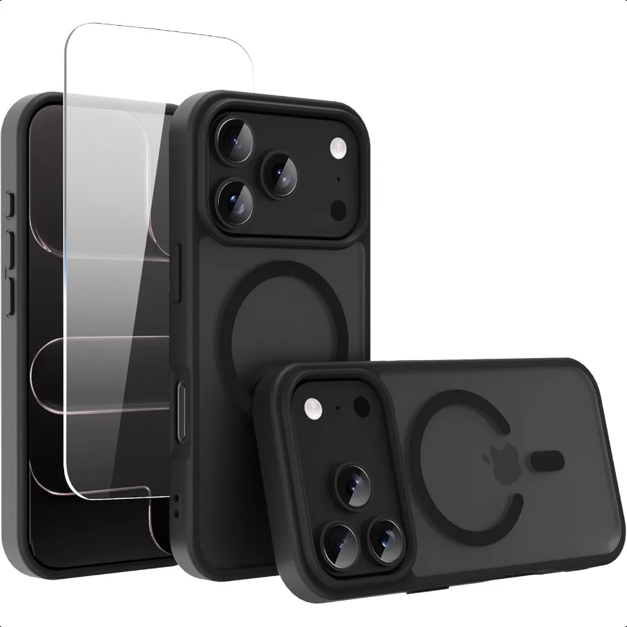 Магнитный чехол для iPhone 17 PRO max, чехол для телефона, темно-синие защитные пленки для экрана X1, совместимые с Magsafe, полупрозрачный матовый тонкий 
Магнитный чехол для iPhone 17 PRO max, чехол для телефона, темно-синие защитные пленки для экрана X1, совместимые с Magsafe, полупрозрачный матовый тонкий